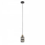 Zwis Italux PND-44236-1-BK-GD Menfi