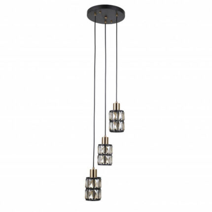 Zwis Italux PND-44236-3-BK-GD Менфи
