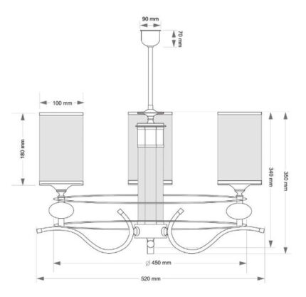 Zwis Kutek Ruta RUT-ZW-3 (P/KL)