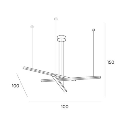 Золото Zwis Maxlight TRIO 3 P0474D потемнело