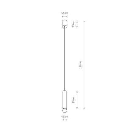 Wisz Nowodvorski BATON Твердая латунь 7851