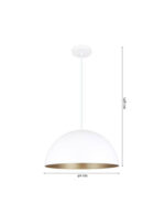 Zwis Single Zuma Line A8001XL-WH Vela — изображение 3