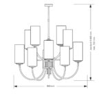 Chandelier Kutek Mood CER-ZW-10 (ZM) — изображение 2
