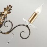 Амарилли Кинкиет - 2 источника света - Браун, золотой патин — изображение 3